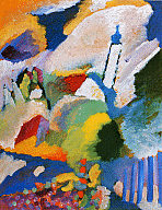 Wassily Kandinsky, Murnau with Church I, 1910