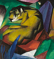 Franz Marc, Tiger, 1912
