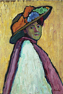 Gabriele Münter, Portrait of Marianne Werefkin, 1909