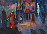 Marianne von Werefkin, Into the Night, 1910