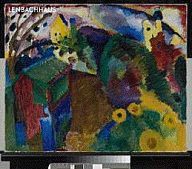 Wassily Kandinsky, Murnau – Garden I, 1910