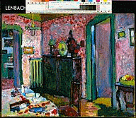 Wassily Kandinsky, Interior (My Dining-Room), 1909