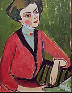 Gabriele Münter, Olga von Hartmann, circa 1910