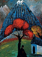 Marianne von Werefkin, The Red Tree, 1910