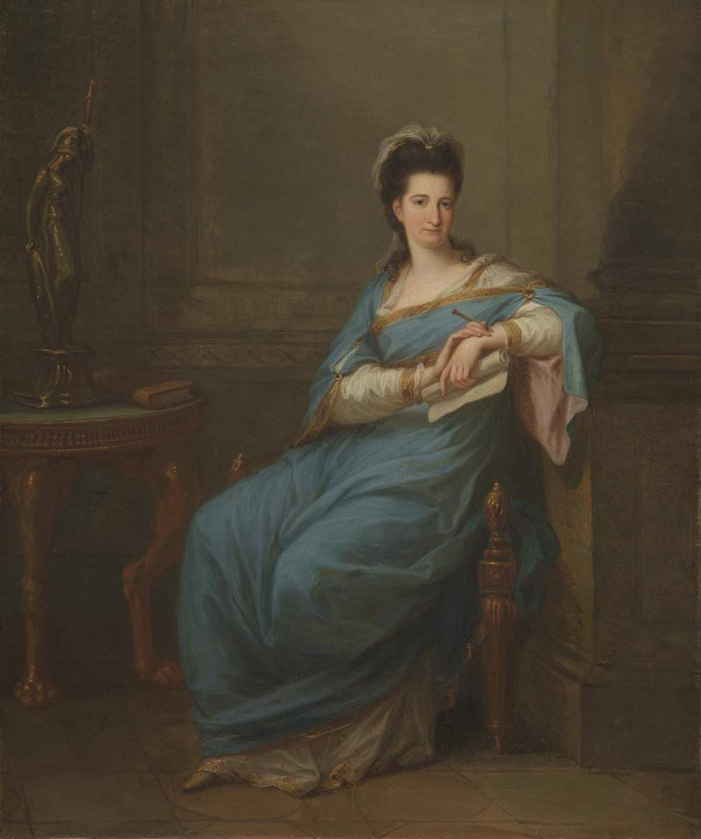 Angelica Kauffman, Portrait of a Lady, c.1775