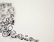 Mike Kelley, Garbage Drawing #34, 1988
