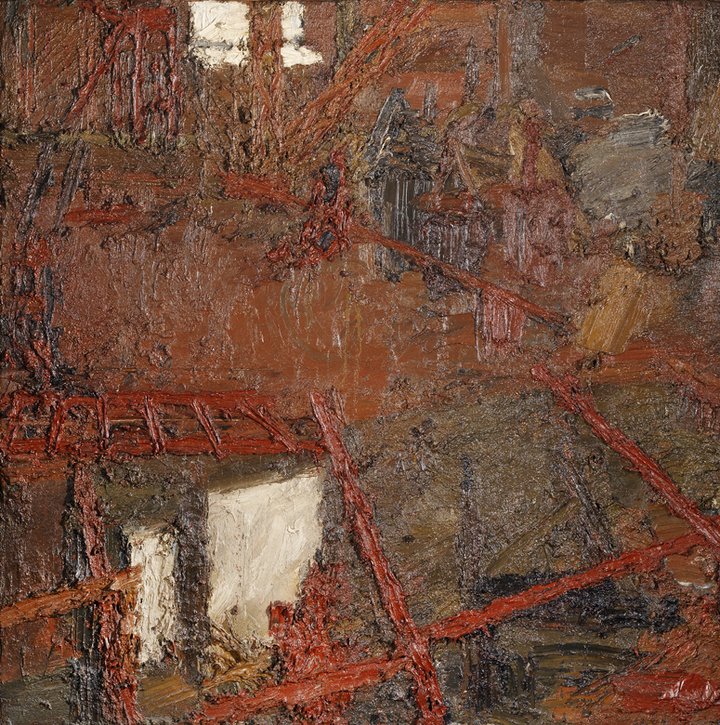 Frank Auerbach Works From Lucian Freud Estate Displayed At Tate Britain